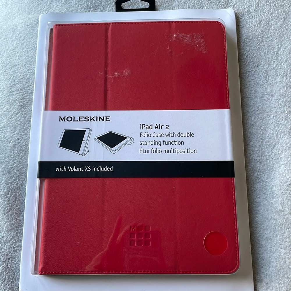 Moleskine iPad Air 2 Folio Case With Volant XS Included